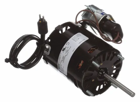 FASCO Condenser Fan Motor: Bohn OEM Repl, 1/15/1/20 HP, 1,550/1,400 Nameplate RPM, 208-230V AC