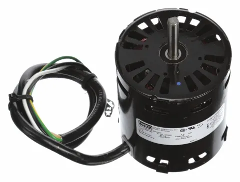 FASCO Condenser Fan Motor: Nutone OEM Repl, 1/10 HP, 1,550 Nameplate RPM, 115V AC, 3.3 in Frame