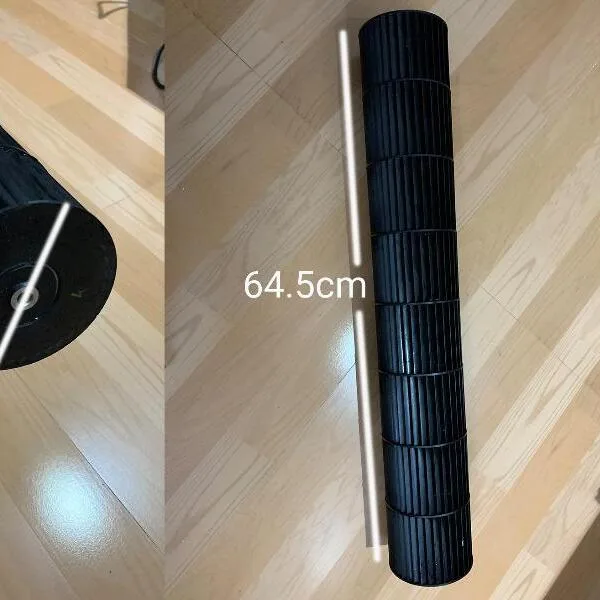 Mitsubishi Electric Split AC Indoor Blower Wheel 1 ton Inside Bush (645/105 mm)