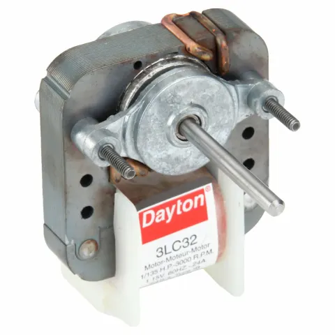 محرك بإطار C Dayton، 1/135 حصان، 3000 دورة في الدقيقة، 115 فولت، عكس عقارب الساعة عند طرف العمود، تثبيت مسامير
