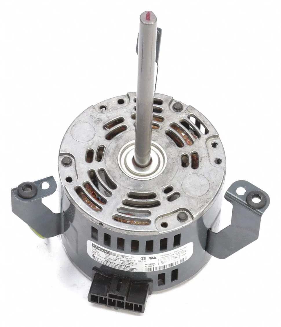 FASCO Condenser Fan Motor: IEC OEM Repl, 1/15 HP, 1,075 Nameplate RPM, 265V AC, 42 Frame