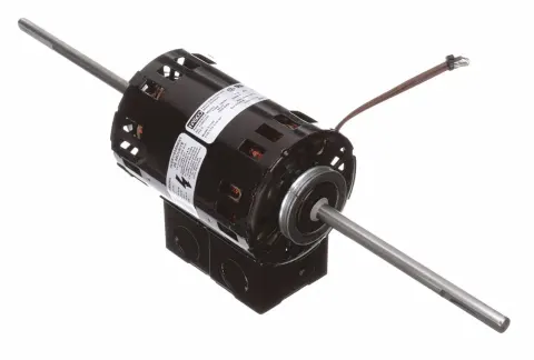 FASCO Condenser Fan Motor: McQuay OEM Repl, 1/10/1/12/1/15 HP, 1,500 Nameplate RPM, 115V AC