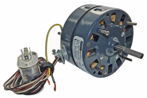 محرك Fasco D140A، 1/15 حصان، 1050 دورة في الدقيقة، قطر 5 بوصة، 115 فولت