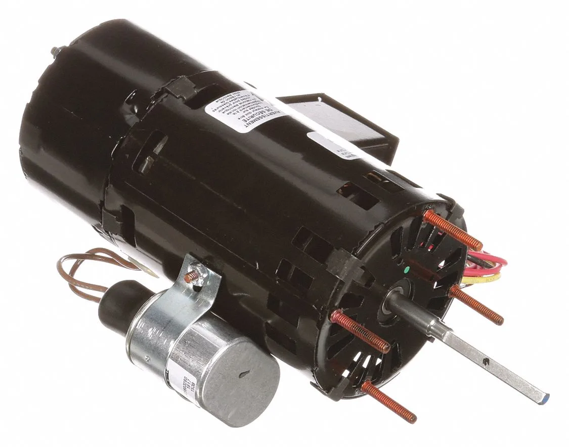 FASCO Condenser Fan Motor: Carrier/BDP OEM Repl, 1/15 HP, 3,450 Nameplate RPM, 208-230V AC