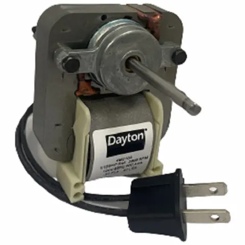 محرك بإطار C Dayton، 1/150 حصان، 2800 دورة في الدقيقة، 120 فولت، عكس عقارب الساعة عند طرف العمود