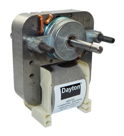 محرك مروحة تهوية بإطار C Dayton 4M070، 1/150 حصان، 3000 دورة في الدقيقة، 115 فولت