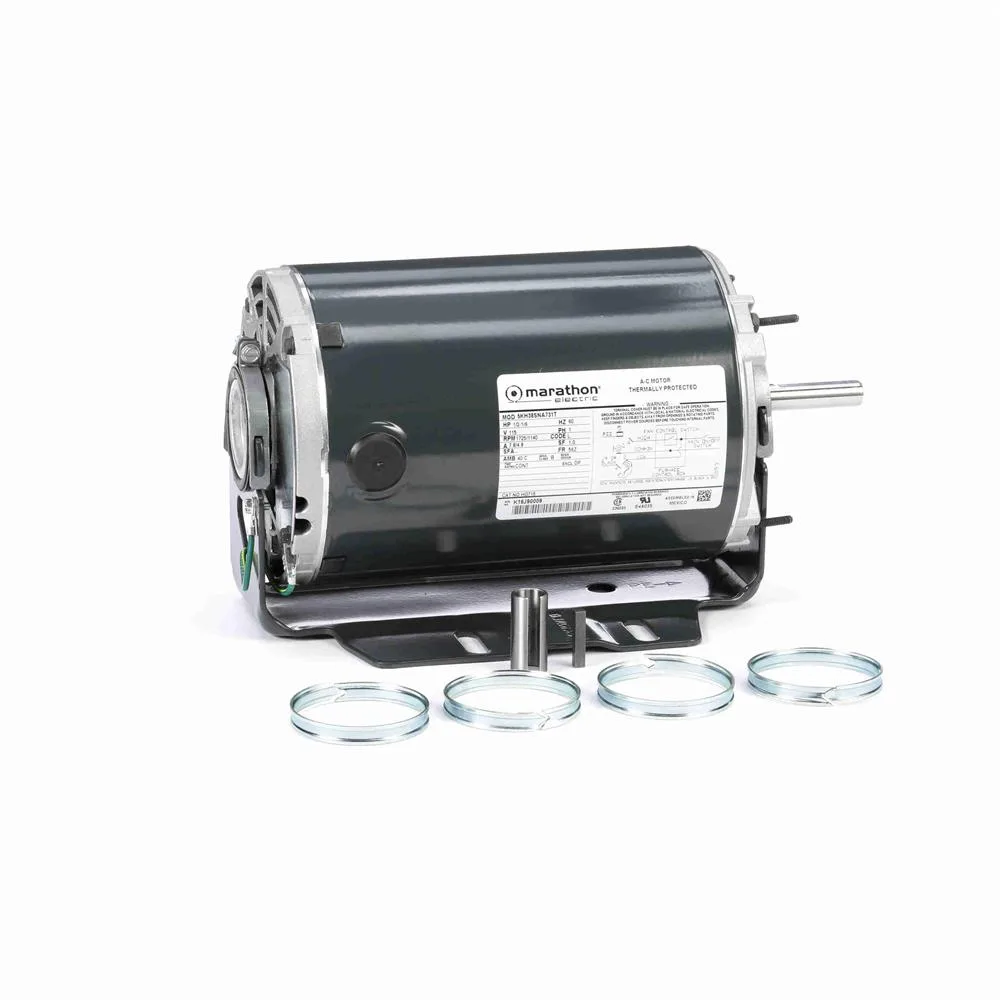 Marathon HG715 Split Phase Blower Motor, 6-1/2" Dia., 1140/1725 RPM