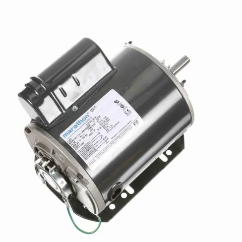 Marathon S116 Capacitor Start Blower Motor, 6-1/2" Dia., 1 HP, 1725 RPM
