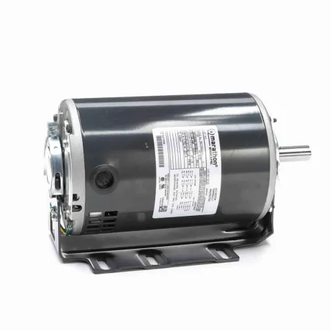 Marathon G100 3 Phase Blower Motor, 6-1/2" Dia., 1 HP, 1725 RPM