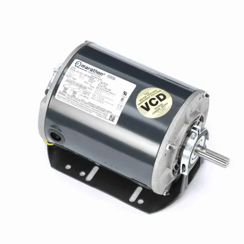Marathon G142 3 Phase Blower Motor, 6-1/2" Dia., 1 HP, 1725 RPM