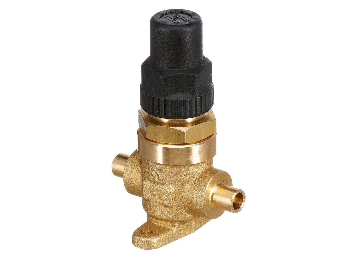 Castel Packed Cap Line Valve 1/4" Solder 6420/2