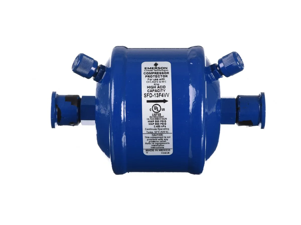 Copeland SFD13F4-VV Suction Line Drier, 1/2" Flare