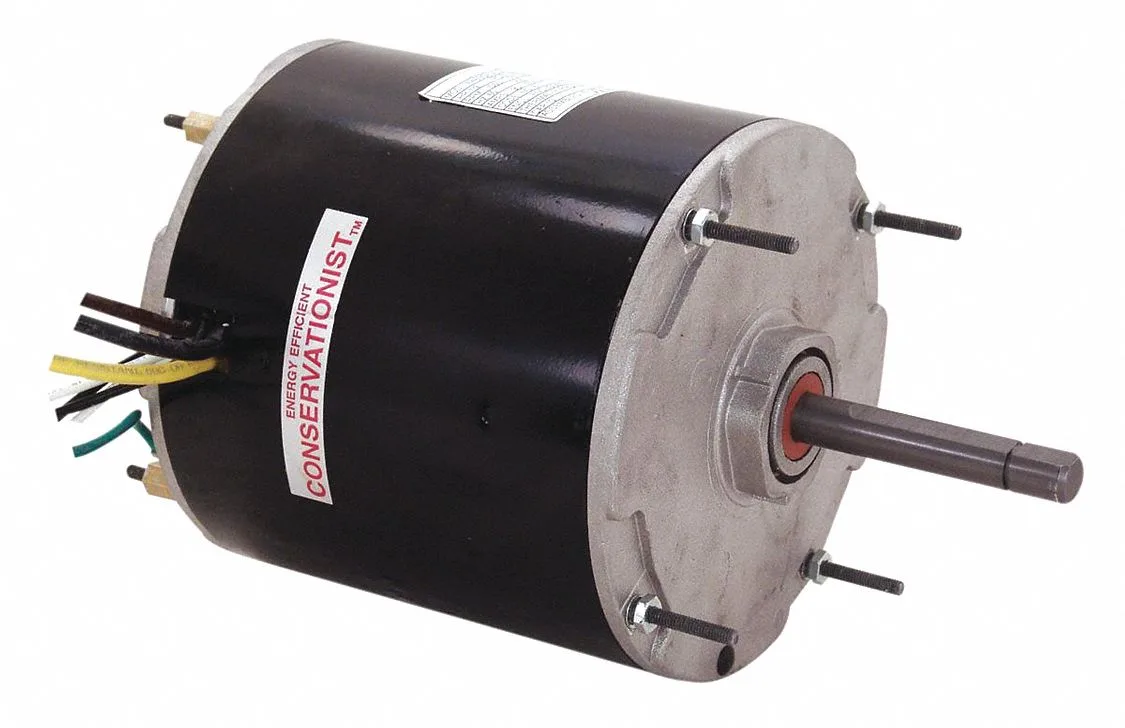 CENTURY Condenser Fan Motor: Carrier/BDP OEM Repl, 1/2 HP, 1,050 Nameplate RPM, 460V AC, 48Y Frame