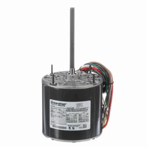 Marathon X038 PSC Direct Drive Blower Motor, 5-5/8" Dia., 1/2 HP, 1075 RPM