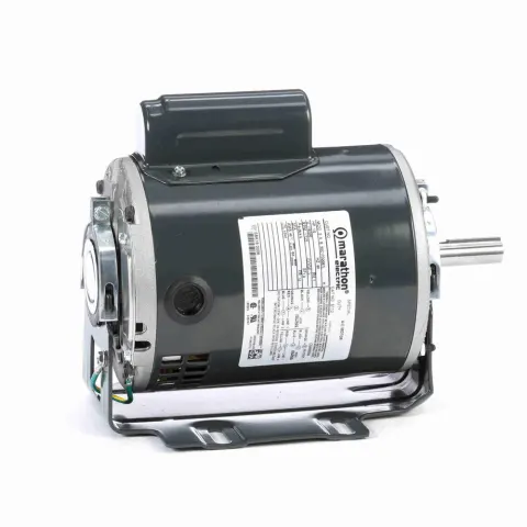 Marathon S112 Capacitor Start Blower Motor, 6-1/2" Dia., 1/2 HP, 1725 RPM