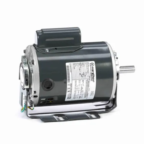 Marathon D111 Capacitor Start Blower Motor, 6-1/2" Dia., 1/2 HP, 1725 RPM