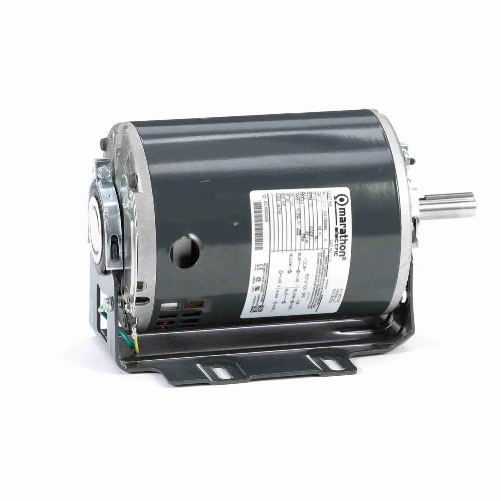 Marathon D149 Split Phase Blower Motor, 6-1/2" Dia., 1/2 HP, 1725 RPM