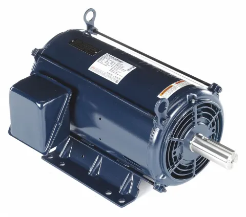MARATHON MOTORS Belt Drive Motor: 2 Speed, Open Dripproof, Rigid Base Mount, 3 1/3/7 1/2 HP