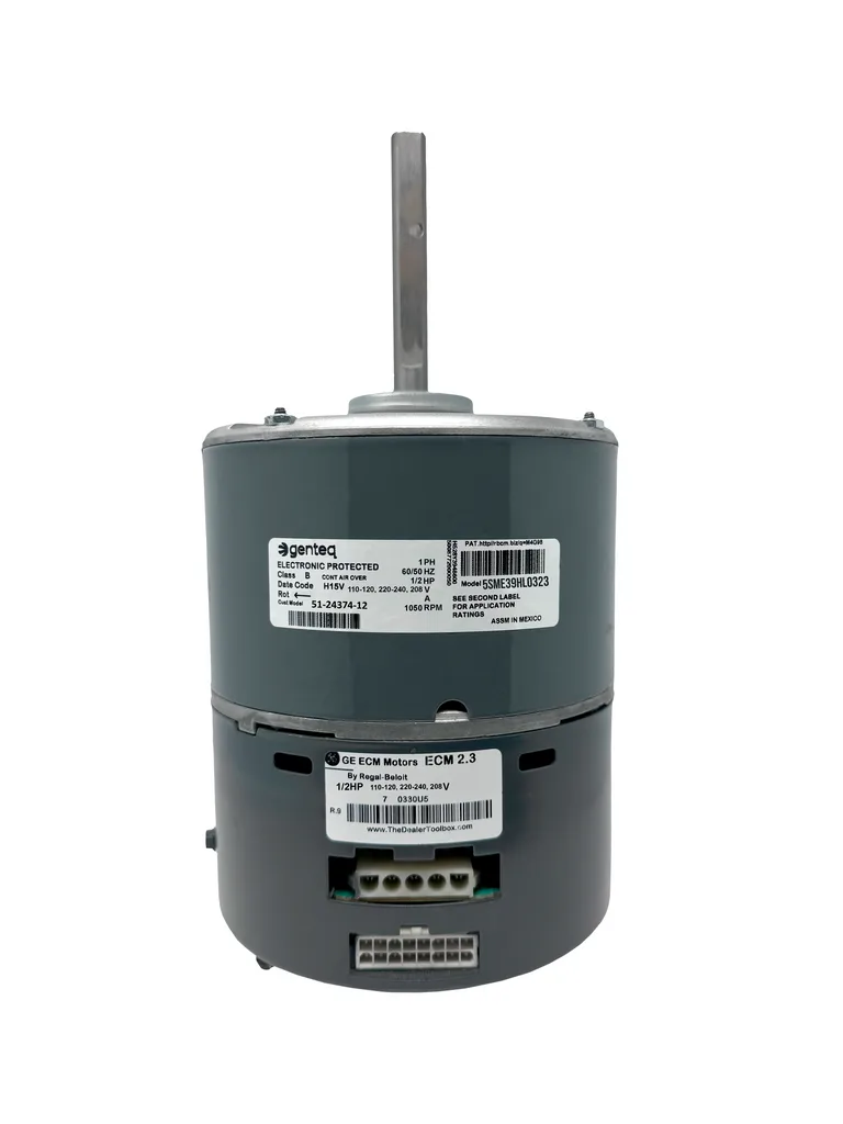 محرك نفخ Rheem 51-24374-12 ECM 2.3، 1/2 حصان