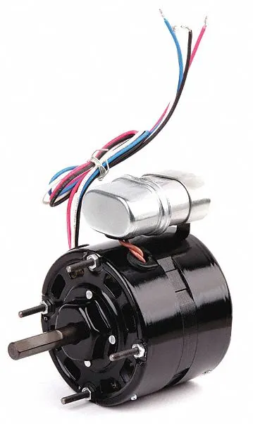 محرك HVAC Dayton، مفتوح بتيار هواء، 1/20 حصان، 1550 دورة في الدقيقة، 115 فولت، 3 سرعات