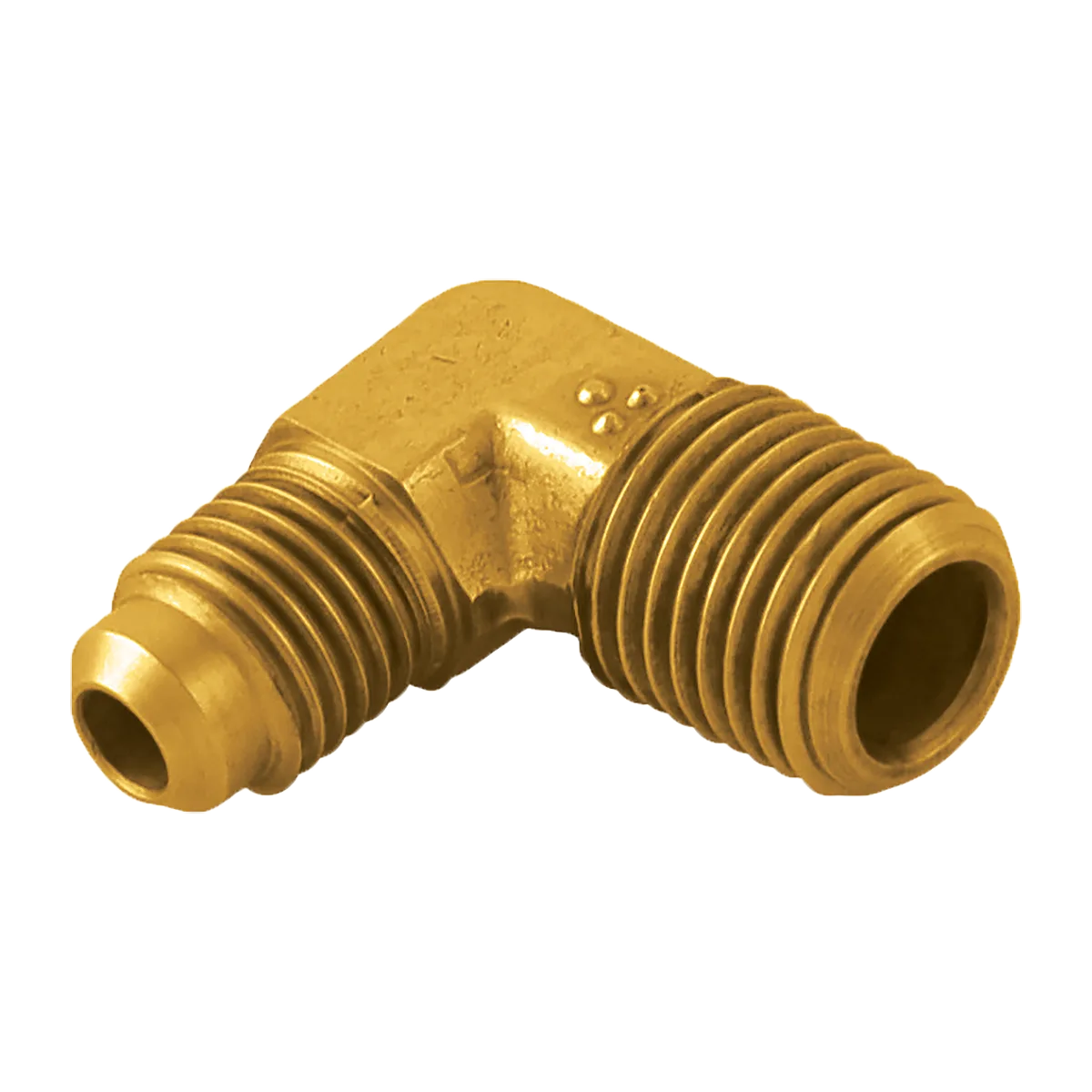 E2-8 Brass Elbow 1/2" Male Flare x 1/2" Male Flare