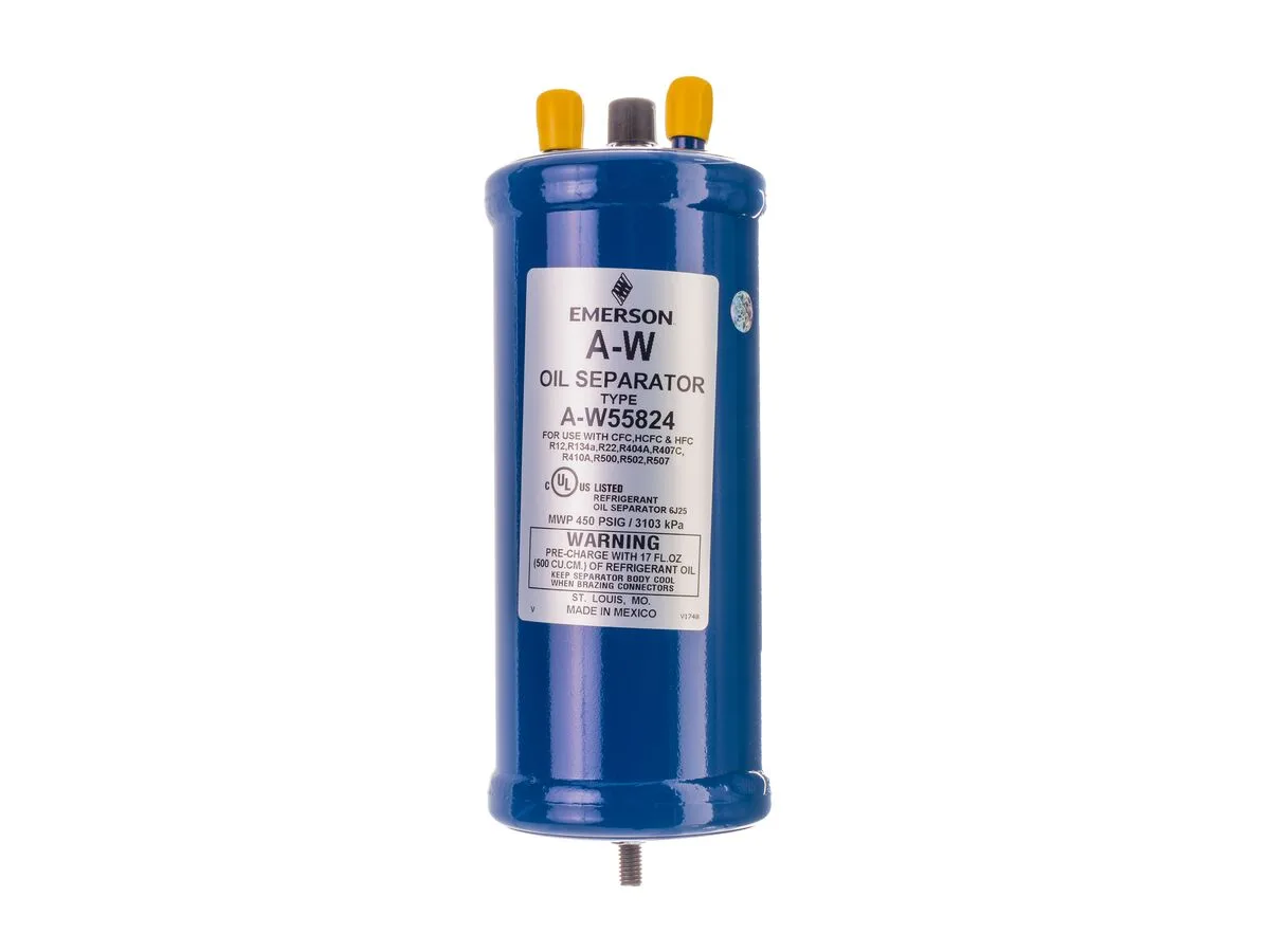 Emerson Oil Separator 1/2" Solder AW-55824 Emerson Oil Separator 1/2" Solder AW-55824