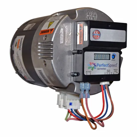 محرك بديل OEM Canarm، 1 حصان، 1800 دورة في الدقيقة، 120 / ‎208-240 فولت، بتبديل إلكتروني ECM، إطار 48