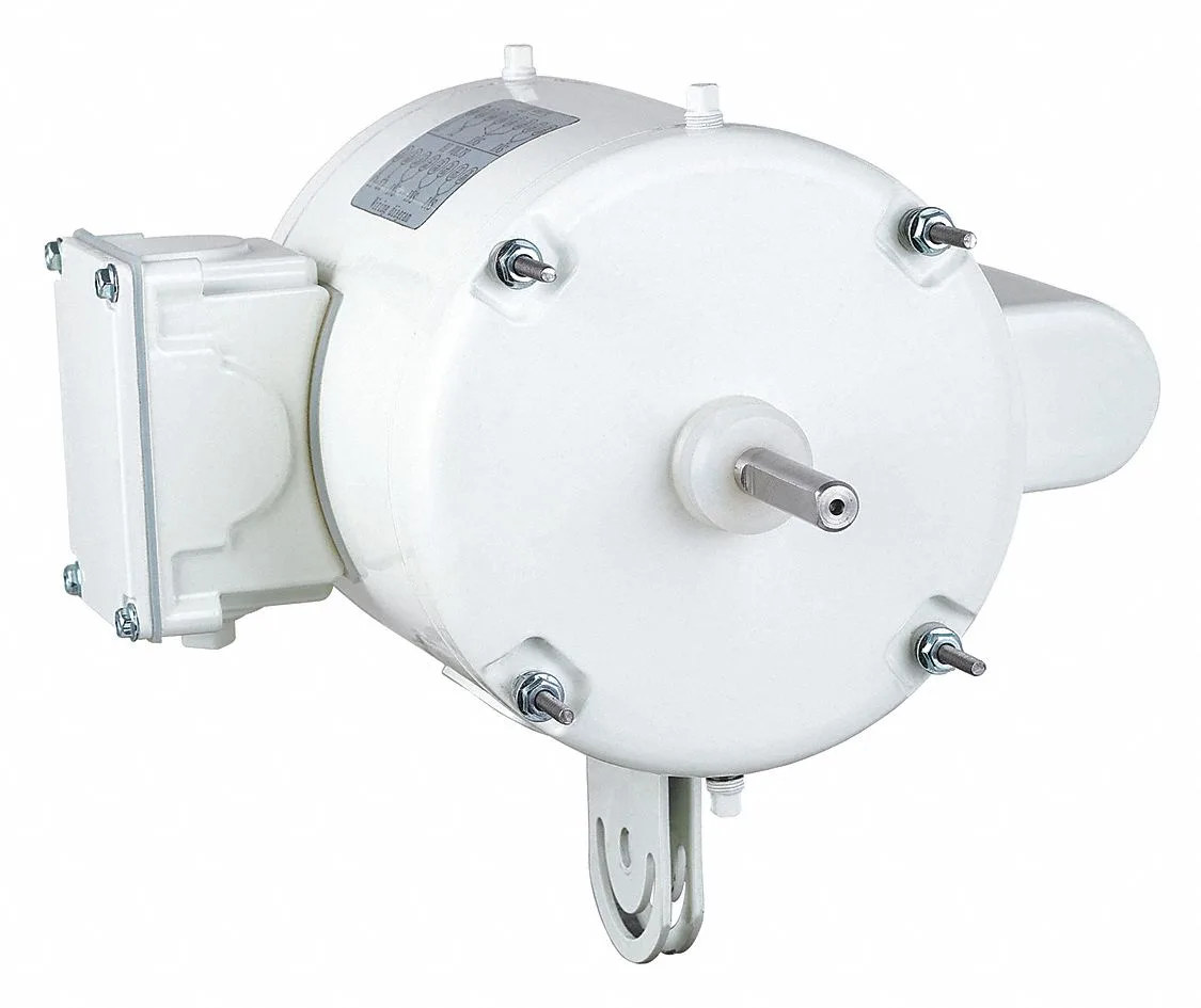 DAYTON Direct Drive Blower Motor: 1/3 HP, 1,100 Nameplate RPM, 115/230V AC, Non-Std Frame DAYTON Direct Drive Blower Motor: 1/3 HP, 1,100 Nameplate RPM, 115/230V AC, Non-Std Frame
