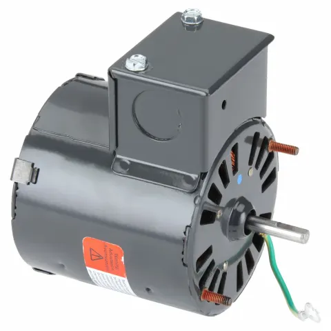 Dayton HVAC Motor: Open Air-Over, 1/25 HP, 3,000 Nameplate RPM, 1 Speed, 115V AC, Stud Mount, CWSE