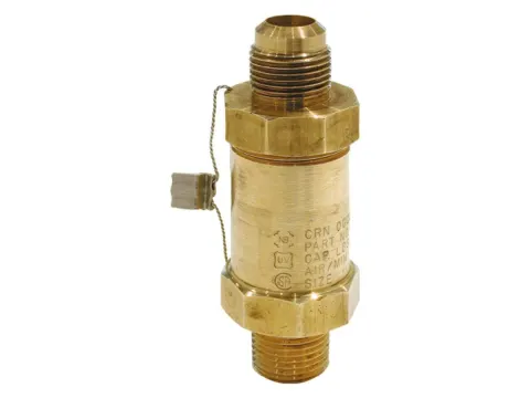 Mueller Relief Valve 3/8 Male NPT x 1/2MF AJ15503