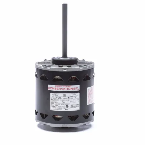 CENTURY Motor: 1/2/1/3/3/4 HP, 1,075 Nameplate RPM, 277V AC, 1.6/2.2/3.9 Full Load Amps, 1,001-1,100