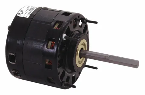 CENTURY Direct Drive Blower Motor: 3 Speed, Open, Ring Mount, 1/3 HP, 1,075 Nameplate RPM, 115V AC