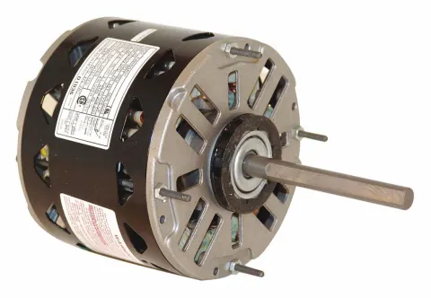 CENTURY Direct Drive Blower Motor: 3 Speed, Open Air-Over, Ring Mount, 1/3 HP, 1,075 Nameplate RPM