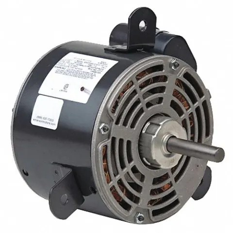 U.S. MOTORS Motor,1/3HP,1625RPM,208-230V,50,60HZ: Stud Mount, Open Dripproof, 1/3 HP, 1 Speed, Auto