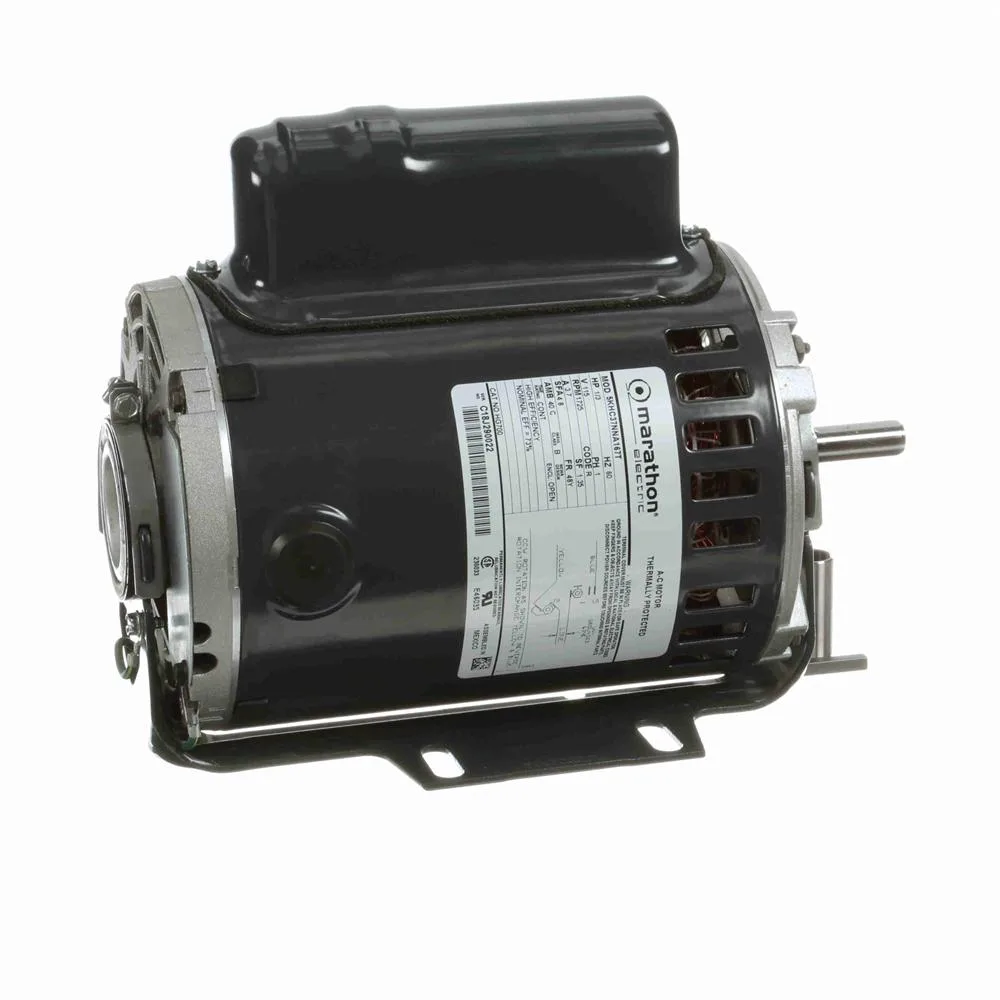 موتور بلوور بدء بانقسام الطور وتشغيل بمكثف Marathon HG700، قطر 5-5/8 بوصة، 1/3 حصان، 1725 لفة/دقيقة موتور بلوور بدء بانقسام الطور وتشغيل بمكثف Marathon HG700، قطر 5-5/8 بوصة، 1/3 حصان، 1725 لفة/دقيقة