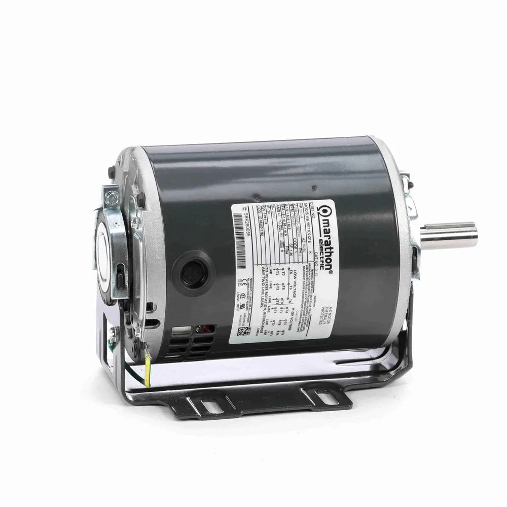 Marathon G162 3 Phase Blower Motor, 6-1/2" Dia., 1/3 HP, 1725 RPM