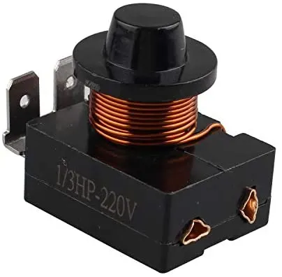 Refrigerator 1/3 HP Compressor Start Relay