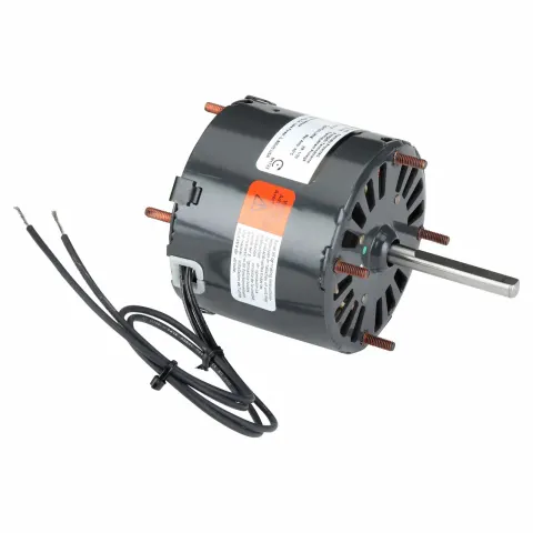 Dayton HVAC Motor: Open Air-Over, 1/30 HP, 1,550 Nameplate RPM, 1 Speed, 115V AC, Stud Mount, CWSE