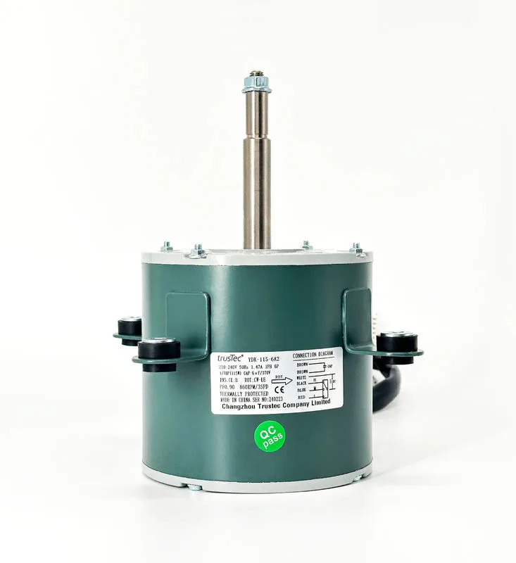 1/7HP 860RPM/3SPD Condenser Fan Motor 6P Totally Enclosed Motor 1/7HP 860RPM/3SPD Condenser Fan Motor 6P Totally Enclosed Motor