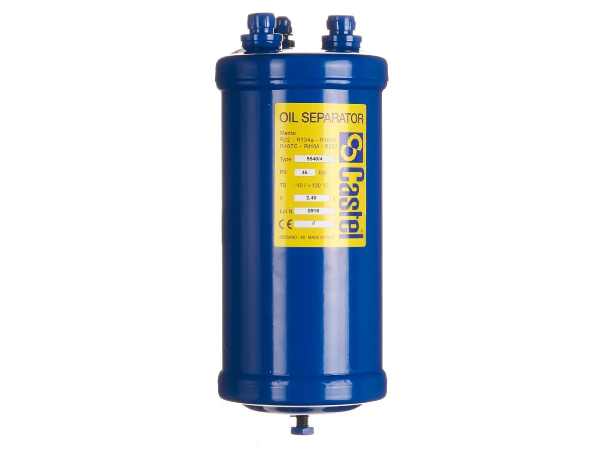 Castel Oil Separator 1/2" Solder 45 bar 5540/4