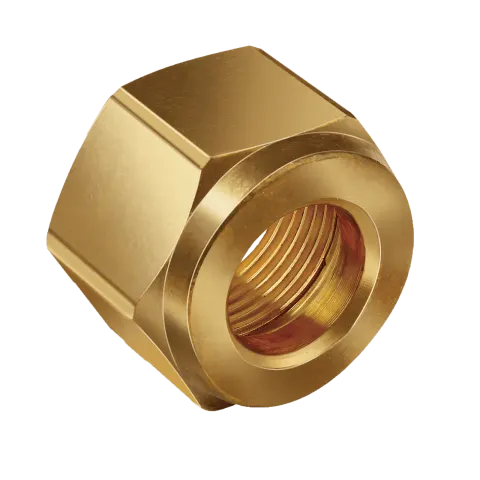 NS4-4 Forged Brass Flare Nut 1/4"