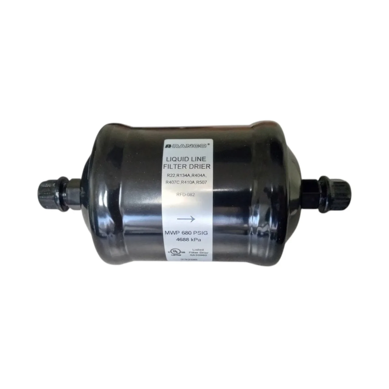 Ranco 082 Liquid Line Filter Drier, 1/4" Flare