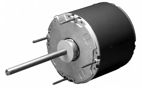 محرك مروحة المكثف US Motors، 1/4 حصان، 1110 دورة في الدقيقة، ‎208-230 فولت، مفتوح مانع للتنقيط