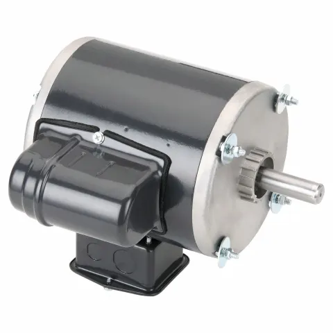 DAYTON Direct Drive Motor: 1/4 HP, 1,725 Nameplate RPM, 115V AC, Non-Std Frame, 3.5 A Full Load Amps
