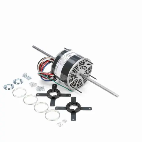 Marathon X061 PSC Double Shafted Direct Drive Blower Motor, 5-5/8" Dia., 1/4 HP, 1075 RPM
