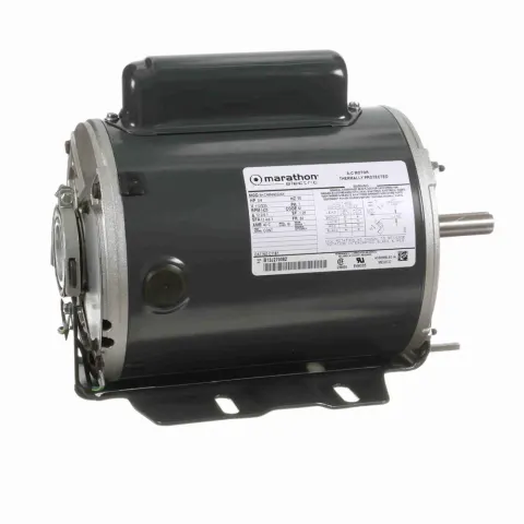 Marathon C1187 Capacitor Start Blower Motor, 6-1/2" Dia., 3/4 HP, 1425 RPM