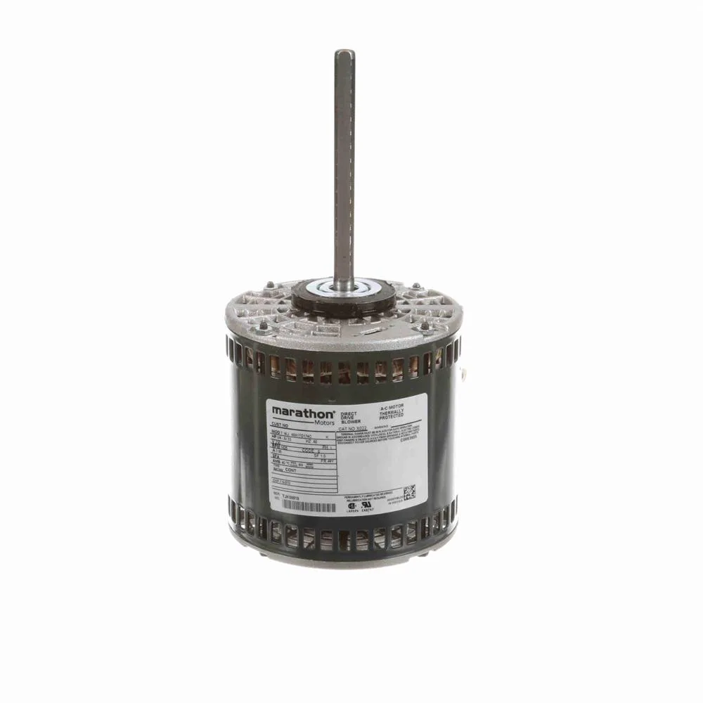 Marathon X022 PSC Direct Drive Blower Motor, 5-5/8" Dia., 3/4 HP, 1625 RPM