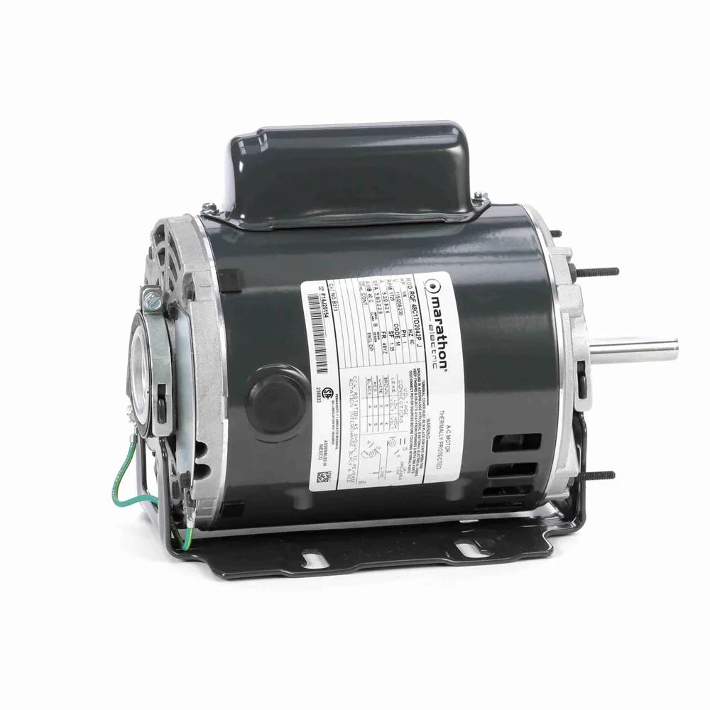 Marathon B313 Capacitor Start Blower Motor, 5-5/8" Dia., 1/4 HP, 1725 RPM
