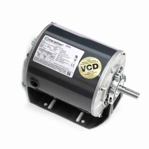 Marathon G141 3 Phase Blower Motor, 6-1/2" Dia., 3/4 HP, 1725 RPM