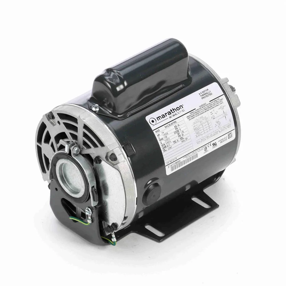 Marathon G1115 Capacitor Start Blower Motor, 5-5/8" Dia., 1/4 HP, 1725 RPM